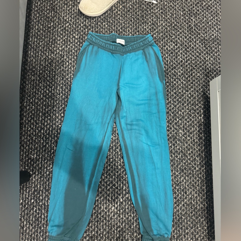 Cotton Citizen Turquoise Joggers